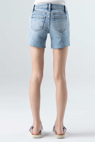 Ceros Girls Medium Wash Fray Hem Shorts, Ceros, Ceros Denim Shorts, Ceros Fray Hem Shorts, Ceros Girls, Ceros Girls Fray Hem Shorts, Ceros Jeans Kids, Ceros Kids, cf-size-10, cf-size-12, cf-s