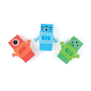 Ooly Monster Erasers (Set of 3), Ooly, Art Supplies, Camp Gift, Camp Gifts, EB Boys, Eraser, ift, Monster, Monster Erasers, Ooly, Ooly Monster Erasers, Ooly Monster Erasers (Set of 3), School