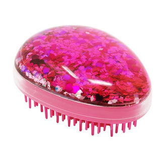 Pink Poppy Shimmer and Shine Detangling Brush, Pink Poppy USA, Detangling Hair Brush, Glitter hair Brush, Hair Brush, Pink Poppy USA, Pink Poppy USA Shimmer and Shine Detangling Brush, Shimme