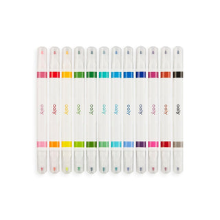 Ooly Drawing Duet Double-Ended Markers, Ooly, Art Supplies, Arts & Crafts, EB Boys, EB Girls, Ooly, Ooly Drawing Duet Double-Ended Markers, Ooly Markers, Stocking Stuffer, Stocking Stuffers, 