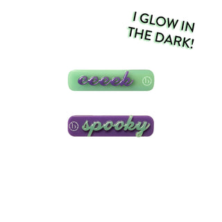 Baby Bling Eeeek! Glow in the Dark Clip Set, Baby Bling, Baby Bling, Baby Bling Bar Clip Set, Baby Bling Eeeek!, Baby Bling Halloween, Baby Bling Halloween 2021, Baby Bling Spooky, cf-type-he