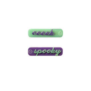 Baby Bling Eeeek! Glow in the Dark Clip Set, Baby Bling, Baby Bling, Baby Bling Bar Clip Set, Baby Bling Eeeek!, Baby Bling Halloween, Baby Bling Halloween 2021, Baby Bling Spooky, cf-type-he