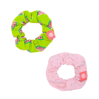 Baby Bling Scrunchie 2 Pack - Tart Melon, Baby Bling, Baby Baby Bling Headbands, Baby Bling, Baby Bling Scrunchie 2 Pack, Baby Bling Scrunchie Set, BB Summer 22, BBSS22, cf-type-scrunchie, cf