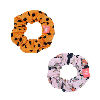 Baby Bling Scrunchie 2 Pack - Zoo, Baby Bling, Baby Baby Bling Headbands, Baby Bling, Baby Bling Scrunchie 2 Pack, Baby Bling Scrunchie Set, BBSS22, cf-type-scrunchie, cf-vendor-baby-bling, H