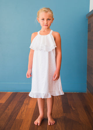 Isobella & Chloe Ava May Dress - White, Isobella & Chloe, cf-size-4, cf-size-5, cf-size-8, cf-type-dress, cf-vendor-isobella-&-chloe, Dress, Dress for Girls, Dresses, Easter, Easter Dress, El