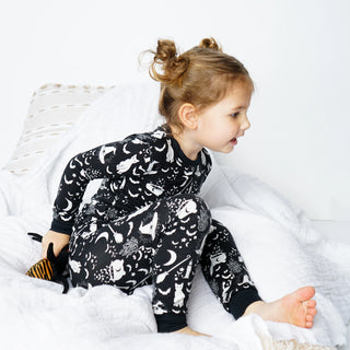 Hocus Pocus Halloween Bamboo Kids Pajama Set, Emerson and Friends, Bamboo, Bamboo Pajamas, cf-size-8-9y, cf-type-pajamas, cf-vendor-emerson-and-friends, CM22, Emerson & Friends Hocus Pocus, H