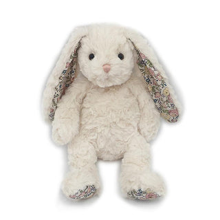 Mon Ami Faith Cream Floral Bunny Plush Toy, Mon Ami, Bunny, Bunny for Easter Basket, Easter, Easter Basket, Easter Basket Ideas, Easter Bunny, EB Baby, EB Girls, Mon Ami, Mon Ami Bunny, Mon A