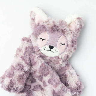 Slumberkins Spotted Lavender Lynx Snuggler - Self Expression, Slumberkins, Lynx, Plush Toy, Slumberkins, Slumberkins Self Expression, Slumberkins Spotted Lavender Lynx Snuggler, Snuggler, Spo