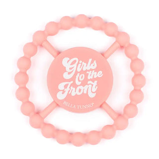 Bella Tunno Girls to the Front Happy Teether, Bella Tunno, Baby Shower Gift, Bella Tunno, Bella Tunno Happy Teether, Bella Tunno Teether, cf-type-teether, cf-vendor-bella-tunno, Girls To The 