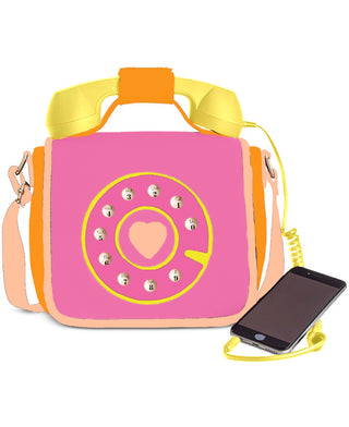 Ring Ring Phone Convertible Handbag - Fruity Fresh Pink, Bewaltz, Bewaltz, Bewaltz Ring Ring Phone Convertible Handbag, Bwaltz, Handbag, Ring Ring Phone Convertible Handbag, Ring Ring Phone C