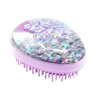 Pink Poppy Shimmer and Shine Detangling Brush, Pink Poppy USA, Detangling Hair Brush, Glitter hair Brush, Hair Brush, Pink Poppy USA, Pink Poppy USA Shimmer and Shine Detangling Brush, Shimme