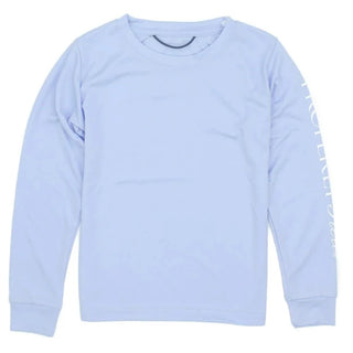 Properly Tied TD Tidal Rashguard in Light Blue, Properly Tied, cf-size-12-months, cf-size-18-months, cf-size-3t, cf-size-ys-8-9, cf-type-sunshirt, cf-vendor-properly-tied, CM22, Long Sleeve r