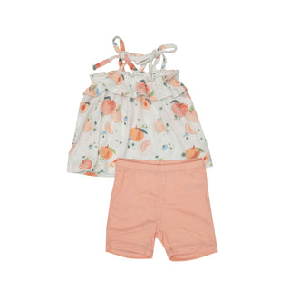 Angel Dear Peaches Ruffle Top & Bloomer Set, Angel Dear, angel Dear, Angel Dear Ruffle Top & Bloomer Set, Angel Dear SS23, cf-size-12-18-months, cf-size-18-24-months, cf-type-dress-set, cf-ve