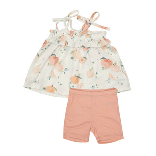 Angel Dear Peaches Ruffle Top & Bloomer Set, Angel Dear, angel Dear, Angel Dear Ruffle Top & Bloomer Set, Angel Dear SS23, cf-size-12-18-months, cf-size-18-24-months, cf-type-dress-set, cf-ve