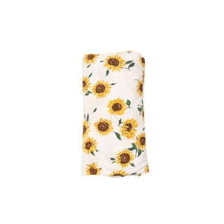 Angel Dear Sunflower Ditsy Swaddling Blanket, Angel Dear, angel Dear, Angel Dear SS23, Angel dear Swaddle, Angel Dear Swaddling Blanket, Bamboo Swaddle, cf-type-swaddle-blanket, cf-vendor-ang