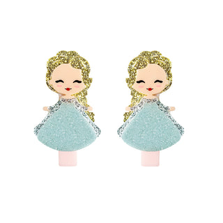 Lilies & Roses Cute Doll Clip Set - Snow Princess, Lilies & Roses, Acryliic, cf-type-clip-set, cf-vendor-lilies-&-roses, Lilie & Roses, Lilies and Roses, Lillie & Roses, Lillie and Roses, Pri