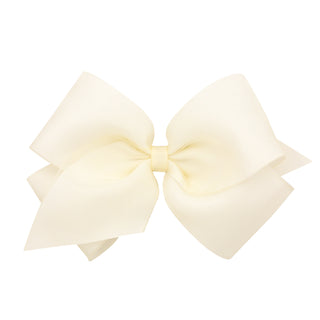 King Overlay Grosgrain Bow on Clippie (50+ Colors), Wee Ones, cf-size-antique-white, cf-size-aqua, cf-size-black, cf-size-blue, cf-size-blue-vapor, cf-size-coffee, cf-size-colonial-rose, cf-s