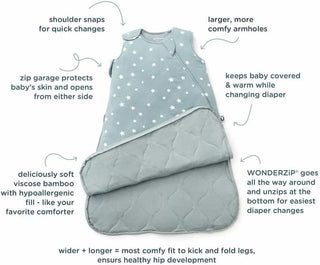 Gunamuna Swaddle Sleep Bag - Hush