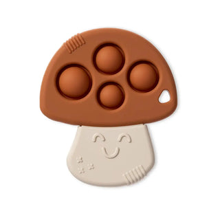 Itzy Ritzy Itzy Pop - Mushroom, Itzy Ritzy, Itzy Pop, Itzy Ritzy, Itzy Ritzy Itzy Pop, Itzy Ritzy Teether, Mushroom, Silicone Teether, Teether, Teether - Basically Bows & Bowties