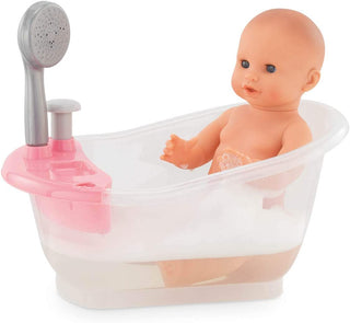 Corolle Baby Doll Bathtub & Shower for 12" / 14" Doll, Corolle, Baby Doll, Bath Tub, Bath Tub for Doll, cf-type-dolls, cf-vendor-corolle, Corolle, Corolle Baby Doll, Corolle Baby Doll Bathtub