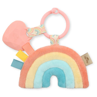 Itzy Ritzy Itzy Pal™ Plush + Teether - Rainbow, Itzy Ritzy, cf-type-teether, cf-vendor-itzy-ritzy, Itzy Ritzy, Itzy Ritzy Itzy Pal™ Plush + Teether, Itzy Ritzy Rainbow, Itzy Ritzy Teether