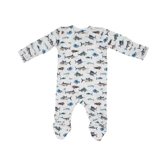 Angel Dear Tropical Ocean Fish 2 Way Zipper Footie, Angel Dear, angel Dear, Angel Dear Bamboo Footie, Angel Dear Footie with Zipper, Angel Dear SS23, Bamboo Footie, cf-size-0-3-months, cf-siz