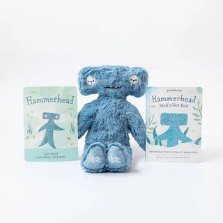 Slumberkins Pacific Hammerhead Kin - Conflict Resolution, Slumberkins, cf-type-toys, cf-vendor-slumberkins, Conflict Resolution, Plush Toy, Slumberkins, Slumberkins Conflict Resolution, Slumb