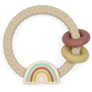 Itzy Ritzy Rattle Teether - Neutral Rainbow, Itzy Ritzy, Itzy Ritcy Teether Rattle, Itzy Ritzy, Itzy Ritzy Neutral Rainbow, Itzy Ritzy Rainbow, Itzy Ritzy Rainbow Rattle Teether, Itzy Ritzy R