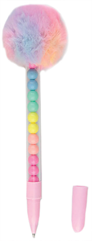 Iscream Pom-Pom Ballpoint Pen, Iscream, Gift, gifts for tweens, Happy, Iscream, Iscream Ballpoint Rainbow Pen, Iscream Pen, Iscream Pom-Pom Ballpoint Pen, iscream-shop, Pom-Pom Ballpoint Pen,