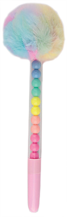 Iscream Pom-Pom Ballpoint Pen, Iscream, Gift, gifts for tweens, Happy, Iscream, Iscream Ballpoint Rainbow Pen, Iscream Pen, Iscream Pom-Pom Ballpoint Pen, iscream-shop, Pom-Pom Ballpoint Pen,