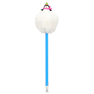 Iscream Penguin Pom Pom Pen, Iscream, All Things Holiday, cf-type-pen, cf-vendor-iscream, Gift, gifts for tweens, Iscream, Iscream Christmas, Iscream Pen, Iscream Penguin, iscream-shop, Pengu