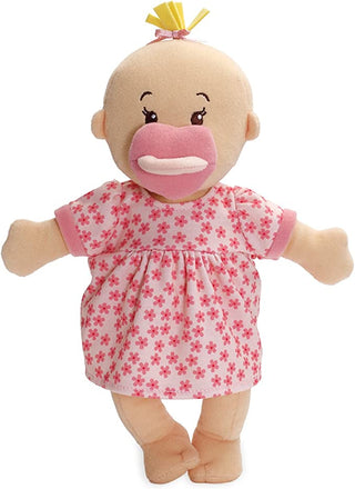 Manhattan Toy Co Wee Baby Stella Peach Doll, Manhattan Toy Co, Baby Doll, Baby Stella, cf-type-dolls, cf-vendor-manhattan-toy-co, Doll, Manhattan Toy Co, Manhattan Toy Co Doll, Plush Doll, We