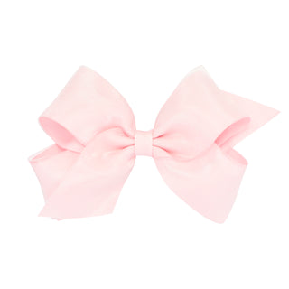 Medium Overlay Grosgrain Bow on Clippie (55+ Colors), Wee Ones, cf-size-antique-white, cf-size-aqua, cf-size-black, cf-size-blue-vapor, cf-size-charcoal, cf-size-coffee, cf-size-colonial-rose