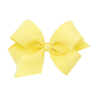 Medium Overlay Grosgrain Bow on Clippie (55+ Colors), Wee Ones, cf-size-antique-white, cf-size-aqua, cf-size-black, cf-size-blue-vapor, cf-size-charcoal, cf-size-coffee, cf-size-colonial-rose