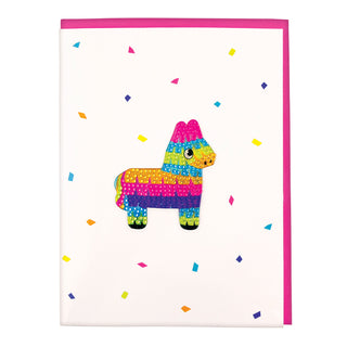 Iscream Pinata Rhinestone Greeting Card, Iscream, cf-type-greeting-&-note-cards, cf-vendor-iscream, Greeting Card, iScream, Iscream Card, iscream-shop, Pinata, Greeting & Note Cards - Basical