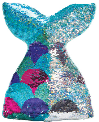 Iscream Mermaid Tail Reversible Sequin Pillow, Iscream, Gift, Gifts, Gifts for Girls, Gifts for Tween, iScream, iscream-shop, Mermaid, Mermaid Pillow, Pillow, Sequin Pillow, Tween, Tween Gift