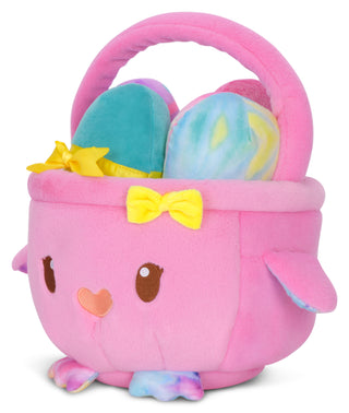 Iscream Egg-Stra Cute Chick Basket Plush, Iscream, cf-type-stuffed-animal, cf-vendor-iscream, Easter, Easter Basket Ideas, Easter Chick, EB Boys, EB Girls, Egg-Stra Cute Chick Basket Plush, I