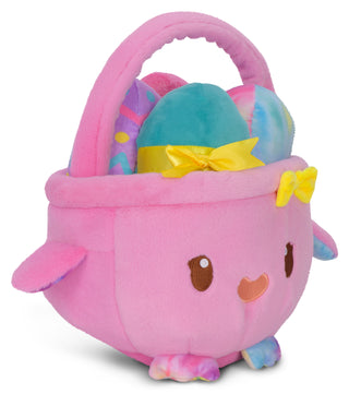 Iscream Egg-Stra Cute Chick Basket Plush, Iscream, cf-type-stuffed-animal, cf-vendor-iscream, Easter, Easter Basket Ideas, Easter Chick, EB Boys, EB Girls, Egg-Stra Cute Chick Basket Plush, I