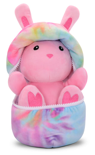 Iscream Bunny Zipper Egg Fleece Plush, Iscream, Bunny, cf-type-stuffed-animal, cf-vendor-iscream, Easter, Easter Basket Ideas, Easter Bunny, Easter Chick, EB Boys, EB Girls, Iscream, Iscream 