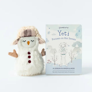 Slumberkins Snowman Penguin Mini & Yeti Lesson Book, Slumberkins, All Things Holiday, Book, Books, Christmas Slumberkins, Christmas Toy, Plush Toy, Slumberkins, Slumberkins Snowman Penguin Mi