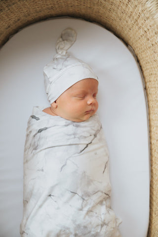 Copper Pearl Marble Knit Swaddle Blanket, Copper Pearl, cf-type-swaddling-blanket, cf-vendor-copper-pearl, Copper Pearl, Copper Pearl Marble, Copper Pearl Marble Knit Swaddle Blanket, Copper 