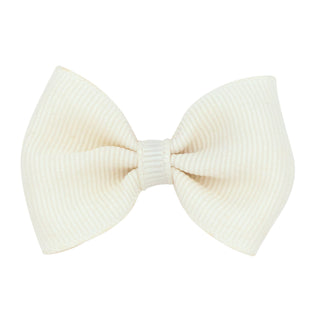 Tiny Bowtie Organza Overlay Bowtie Bow on Clippie (35+ Colors), Wee Ones, cf-type-hair-bow, cf-vendor-wee-ones, Sheer Overlay Bow, Wee Ones Sheer, Wee Ones Sheer Overlay, Hair Bow - Basically