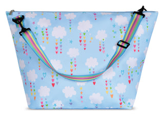 Iscream Cheerful Clouds Weekender Bag, Iscream, Camp Gift, Camp Gifts, cf-type-bag, cf-vendor-iscream, Gifts for Girls, Iscream, Iscream Bag, Iscream Cheerful Clouds, Iscream Weekender Bag, i