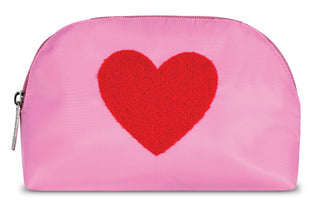 Iscream Heart Oval Cosmetic Bag, Iscream, cosmetic bag, Gifts for Girls, Heart Oval Cosmetic Bag, Iscream, Iscream Bag, Iscream Cosmetic Bag, Iscream Valentines, iscream-shop, Travel Bags, Tw