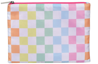 Iscream Ombre Checkerboard Cosmetic Bag Trio, Iscream, Camp Gift, cf-type-cosmetic-bag, cf-vendor-iscream, Cosmetic Travel Bag, Iscream, Iscream Cosmetic Bag, Iscream Cosmetic Bag Trio, Iscre