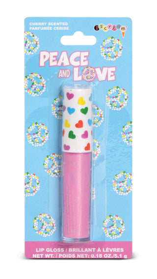 Iscream Peace and Love Lip Gloss, Iscream, cf-type-lip-gloss, cf-vendor-iscream, EB Girls, iScream, Iscream Lip Balm, Iscream Lip Gloss, Iscream Valentines Day, iscream-shop, Lip Balm, Lip Gl