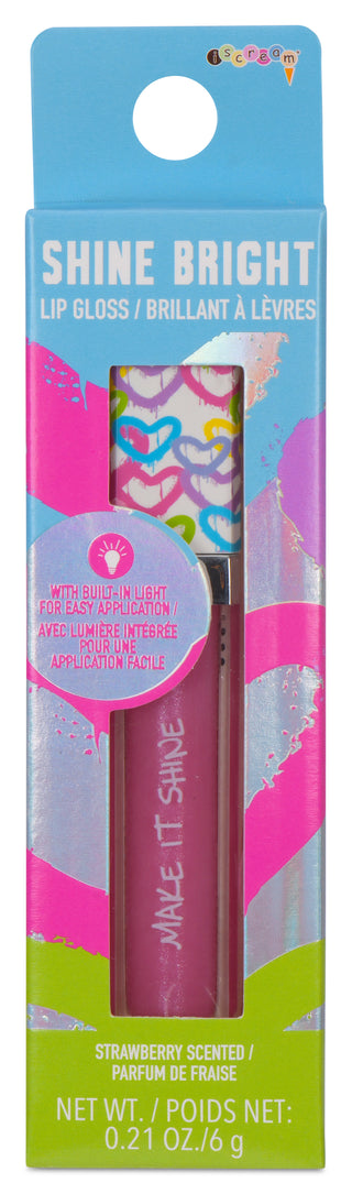 Iscream Shine Bright Lip Gloss, Iscream, Gifts for Tween, gifts for tweens, Happy, iScream, Iscream Happy, Iscream Lip Gloss, Iscream Lipgloss, Iscream tween, iscream-shop, Lip Gloss, Lip Glo