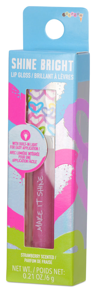 Iscream Shine Bright Lip Gloss, Iscream, Gifts for Tween, gifts for tweens, Happy, iScream, Iscream Happy, Iscream Lip Gloss, Iscream Lipgloss, Iscream tween, iscream-shop, Lip Gloss, Lip Glo