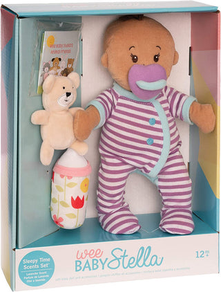 Manhattan Toy Co Wee Baby Stella Beige Sleepy Time Scents Set, Manhattan Toy Co, Baby Doll, Baby Stella, cf-type-dolls, cf-vendor-manhattan-toy-co, Doll, Manhattan Toy Co, Manhattan Toy Co Do