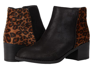 MIA Kids Junie Bootie, MIA Shoes, cf-size-13, cf-type-boot, cf-vendor-mia-shoes, JAN23, Leopard, Leopard Bootie, MIA, Mia Kids, Mia Kids Shoes, Mia Shoes, Shoe, Shoes, Boot - Basically Bows &